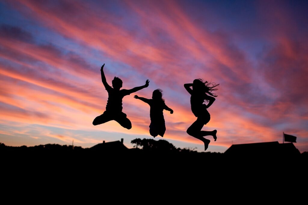 people jumping happiness happy fun 821624