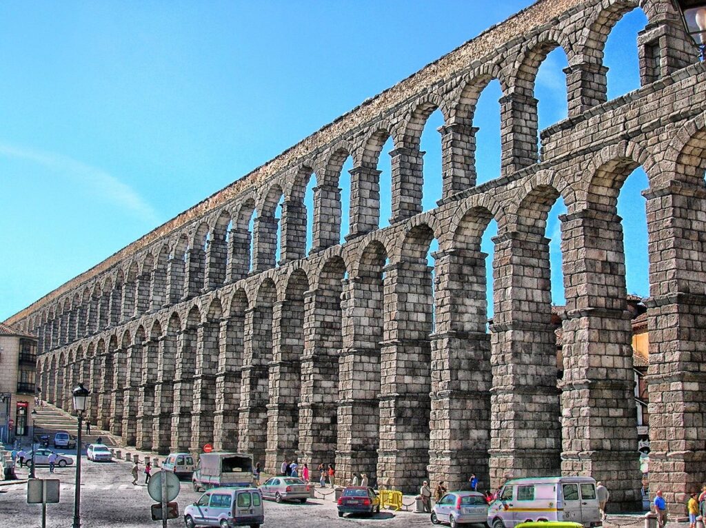 segovia spain aquaduct roman 103470